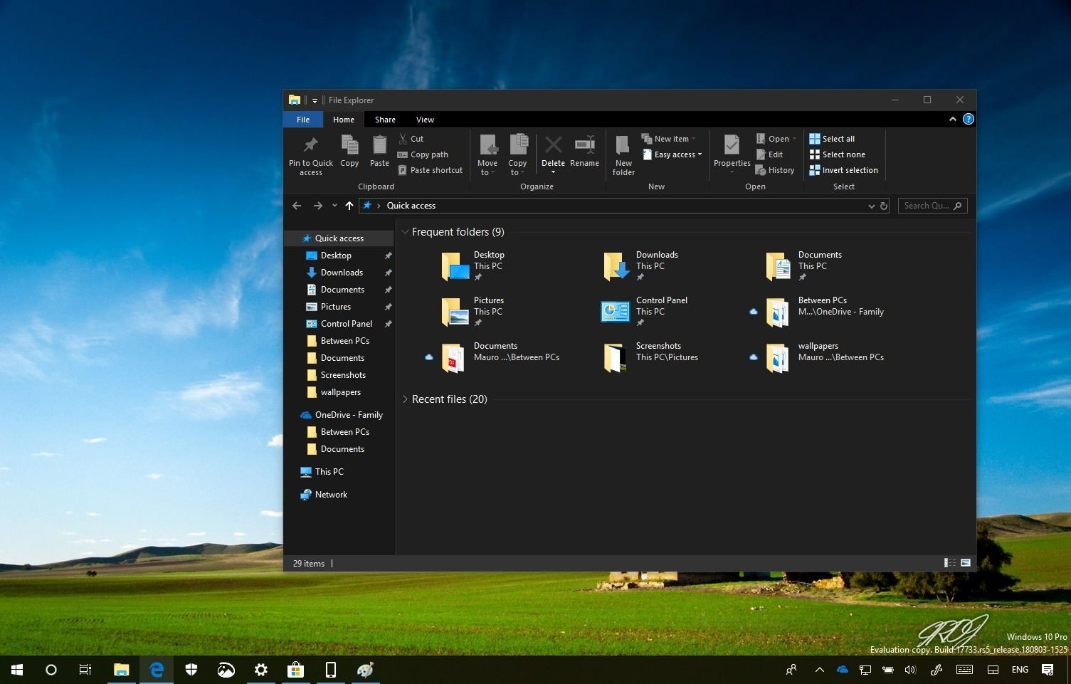 Dark Mode in File Explorer