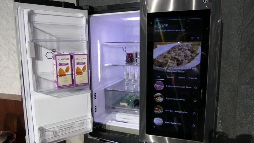 LG Smart InstaView fridge